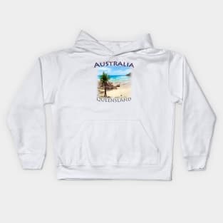 Australia, Queensland - Sunshine Coast Kids Hoodie